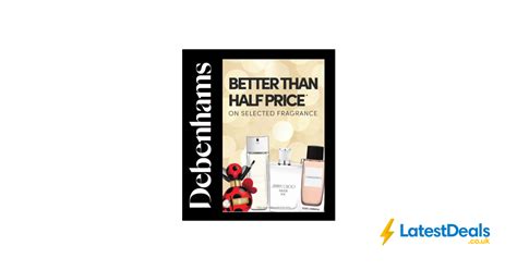 debenhams half price perfume.